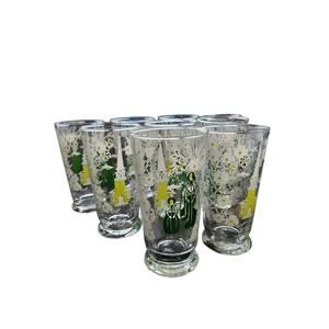 Set of 9 Libbey Glasses Americana Vintage